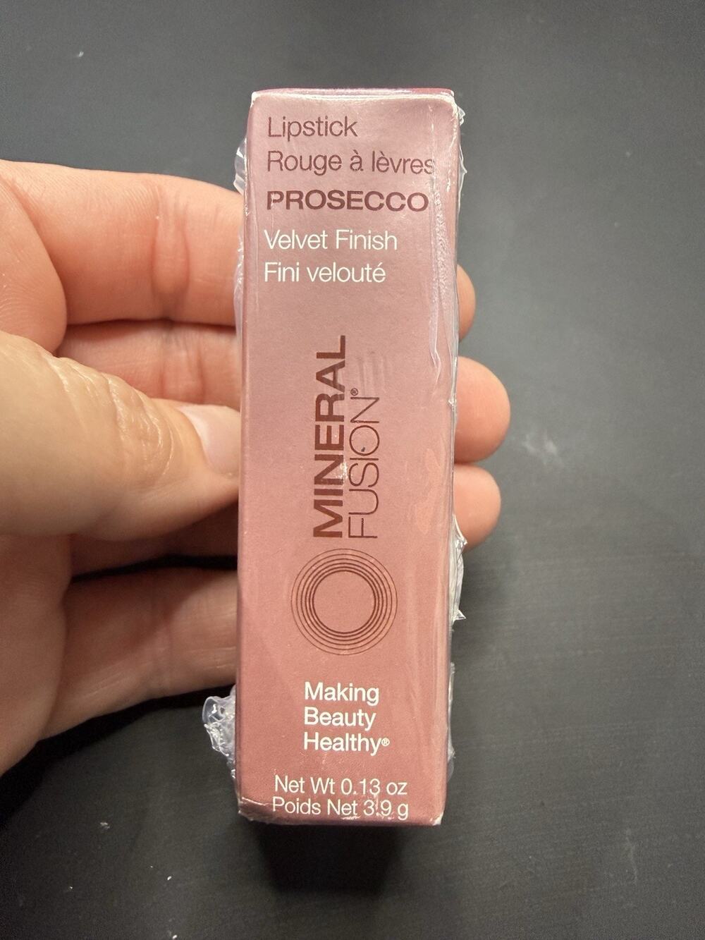 Prosecco Lip Stick 0.137 Oz by Mineral Fusion